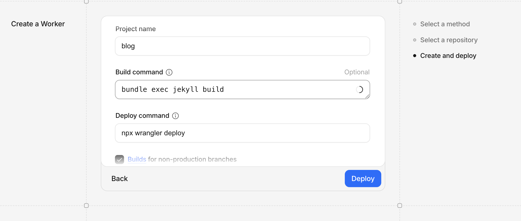 Build & Deploy